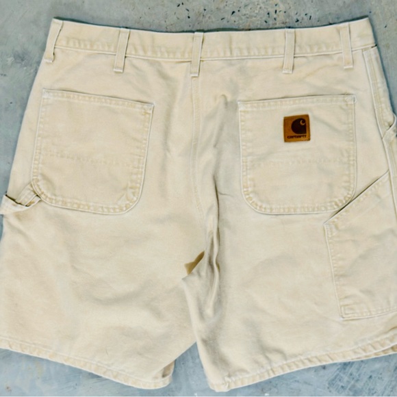 Carhartt CARPENTER SHORTS - Sz 40 - TAN - Picture 6 of 14